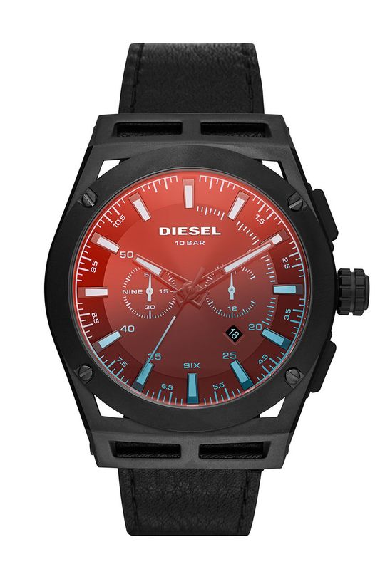 Дизельные часы DZ4544 Diesel, черный часы мужские diesel dz4544