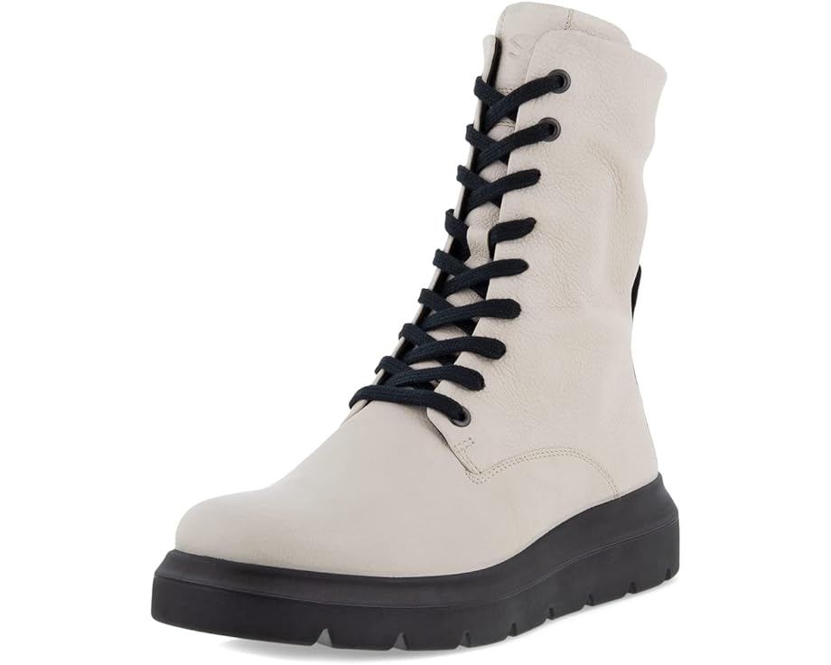 Ботинки ECCO Nouvelle Hydromax Water-Resistant Tall Lace Boot, цвет Limestone кроссовки ecco nouvelle shoe limestone