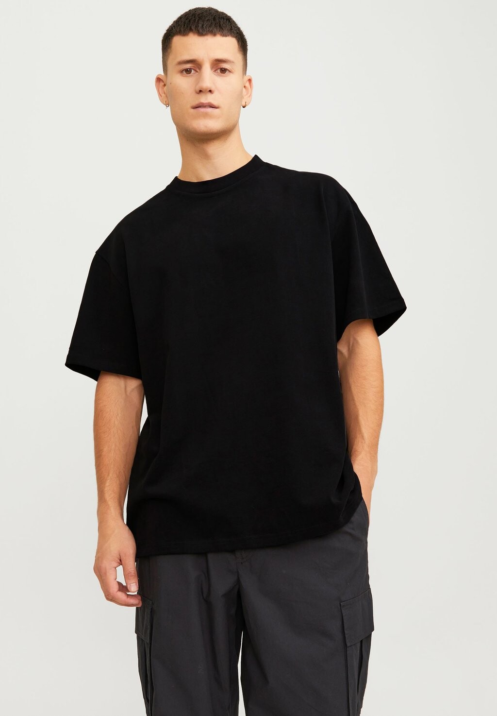 

Футболка с принтом Jprblaharvey Legacy Tee Crew Neck Unisex Jack & Jones, черный