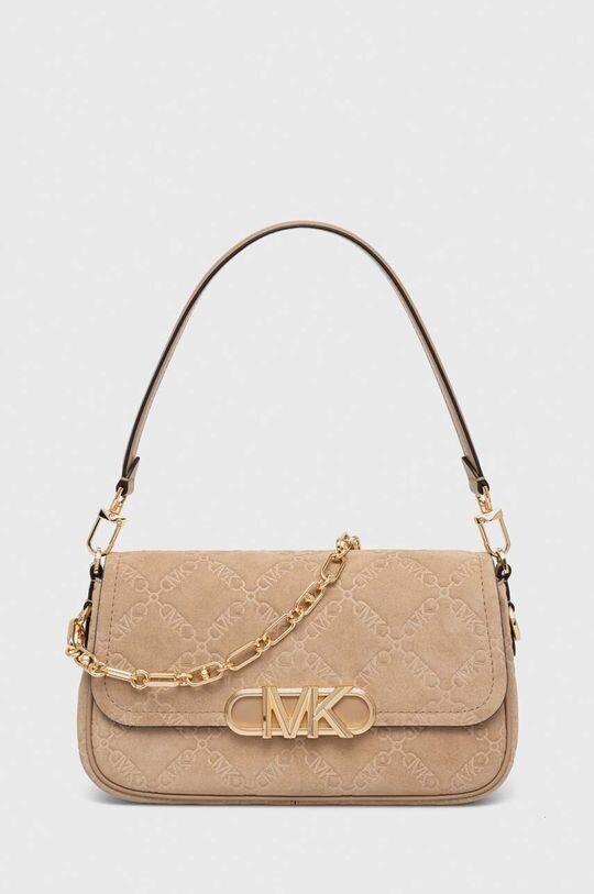 

Кожаная сумка MICHAEL Michael Kors, бежевый