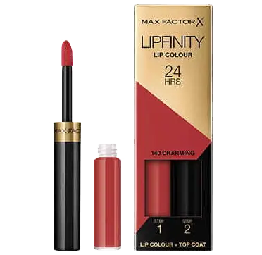 

Двухфазная помада со стойким эффектом 140 очаровательная Max Factor Lipfinity Lip Colour 24H, 2,3 мл + 1,9 гр