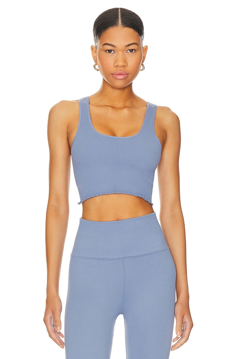 

Топ Spiritual Gangster Amor Crop, цвет Saltwater Blue