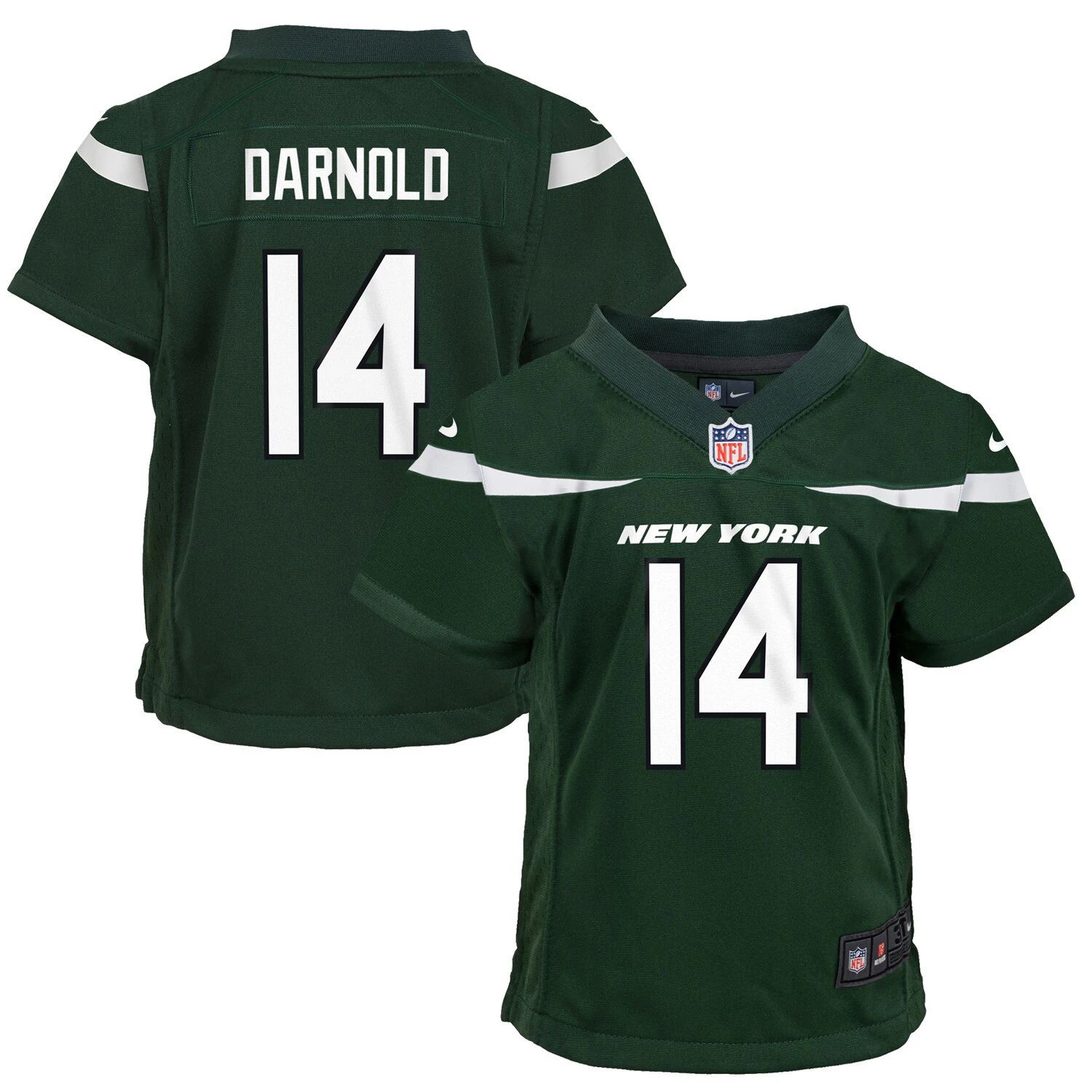 

Младенческая игровая майка Nike Sam Darnold Gotham Green New York Jets Nike