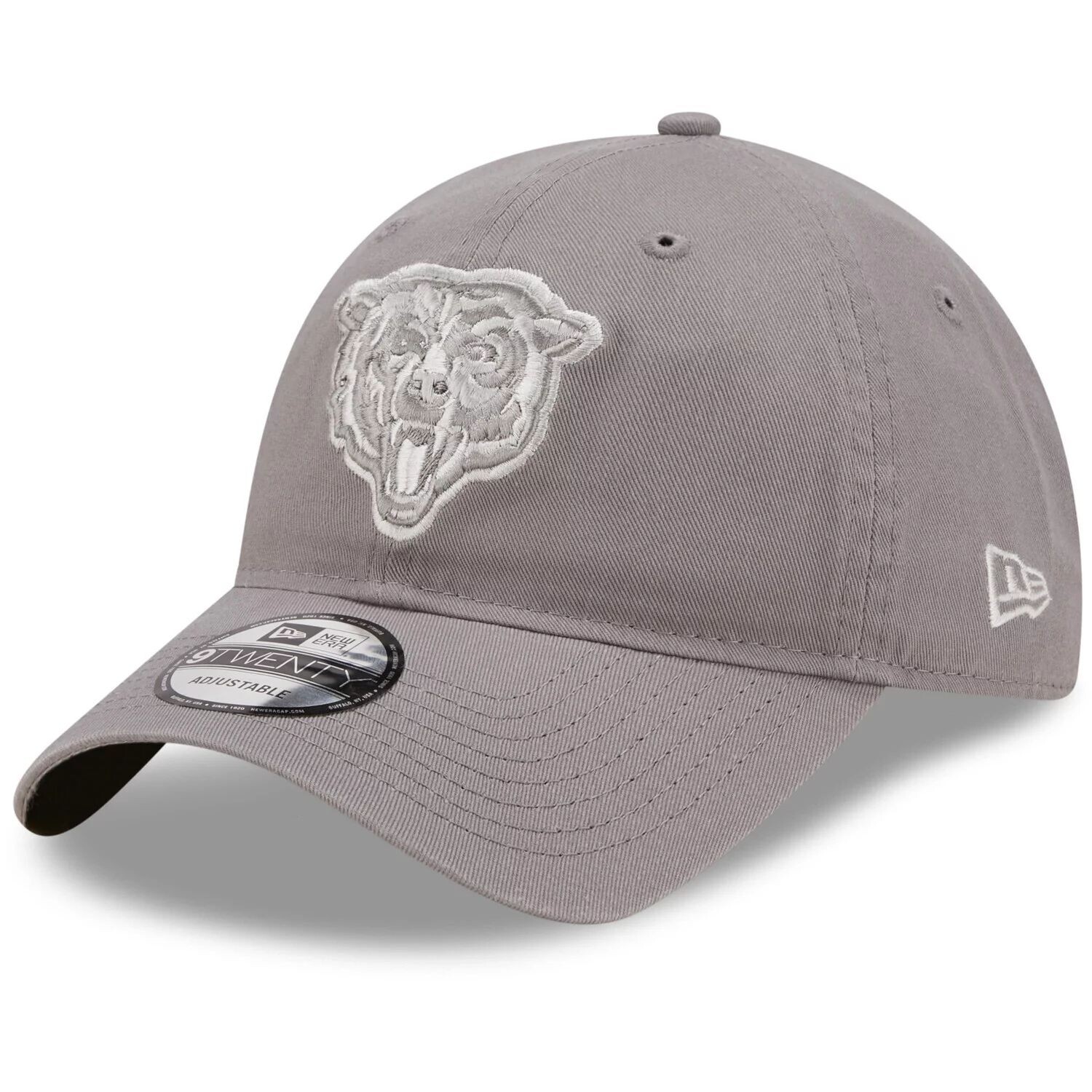 

Мужская регулируемая шапка New Era Grey Chicago Bears Core Classic 2.0 9TWENTY