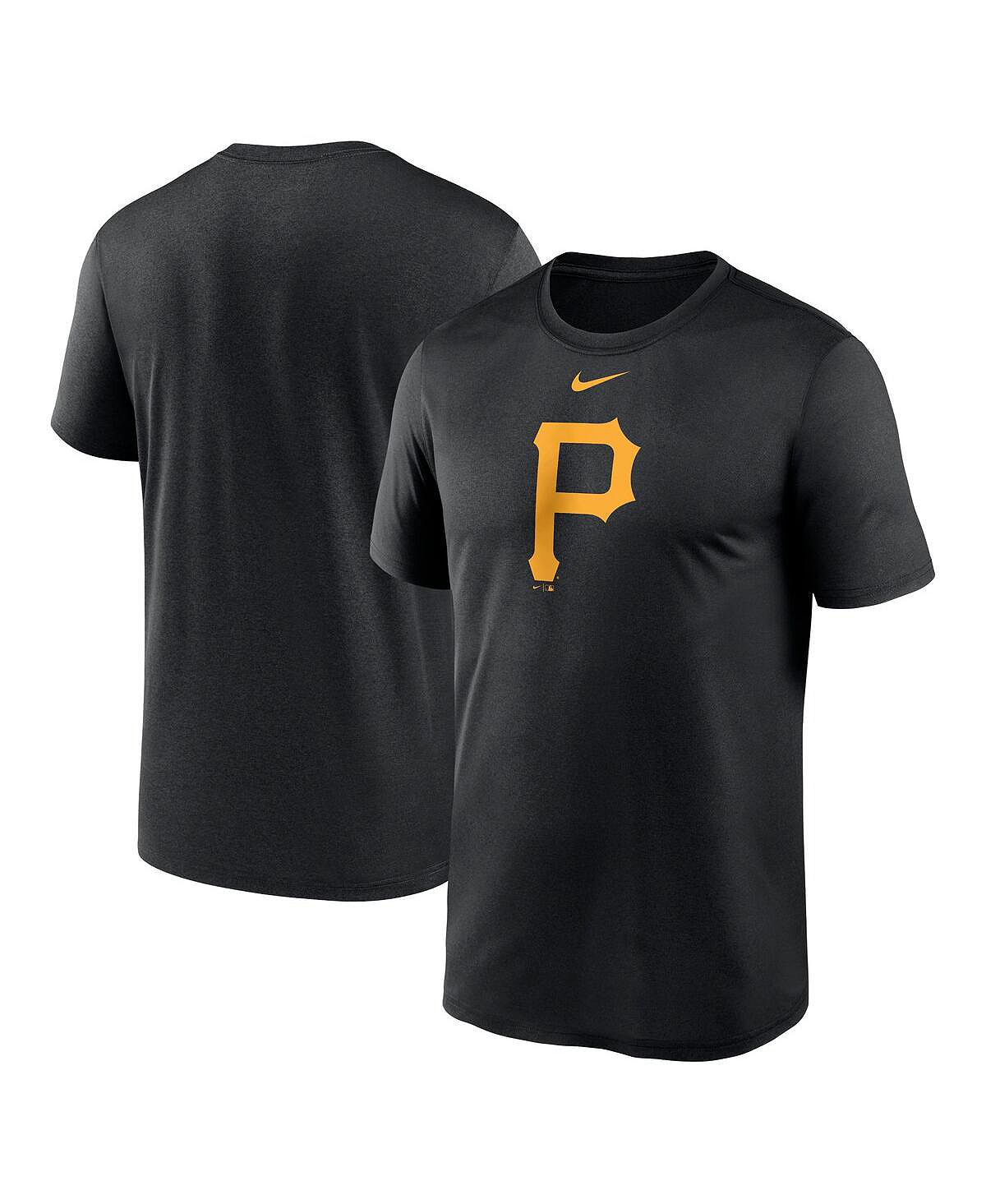 цена Мужская черная футболка с логотипом Pittsburgh Pirates New Legend Nike