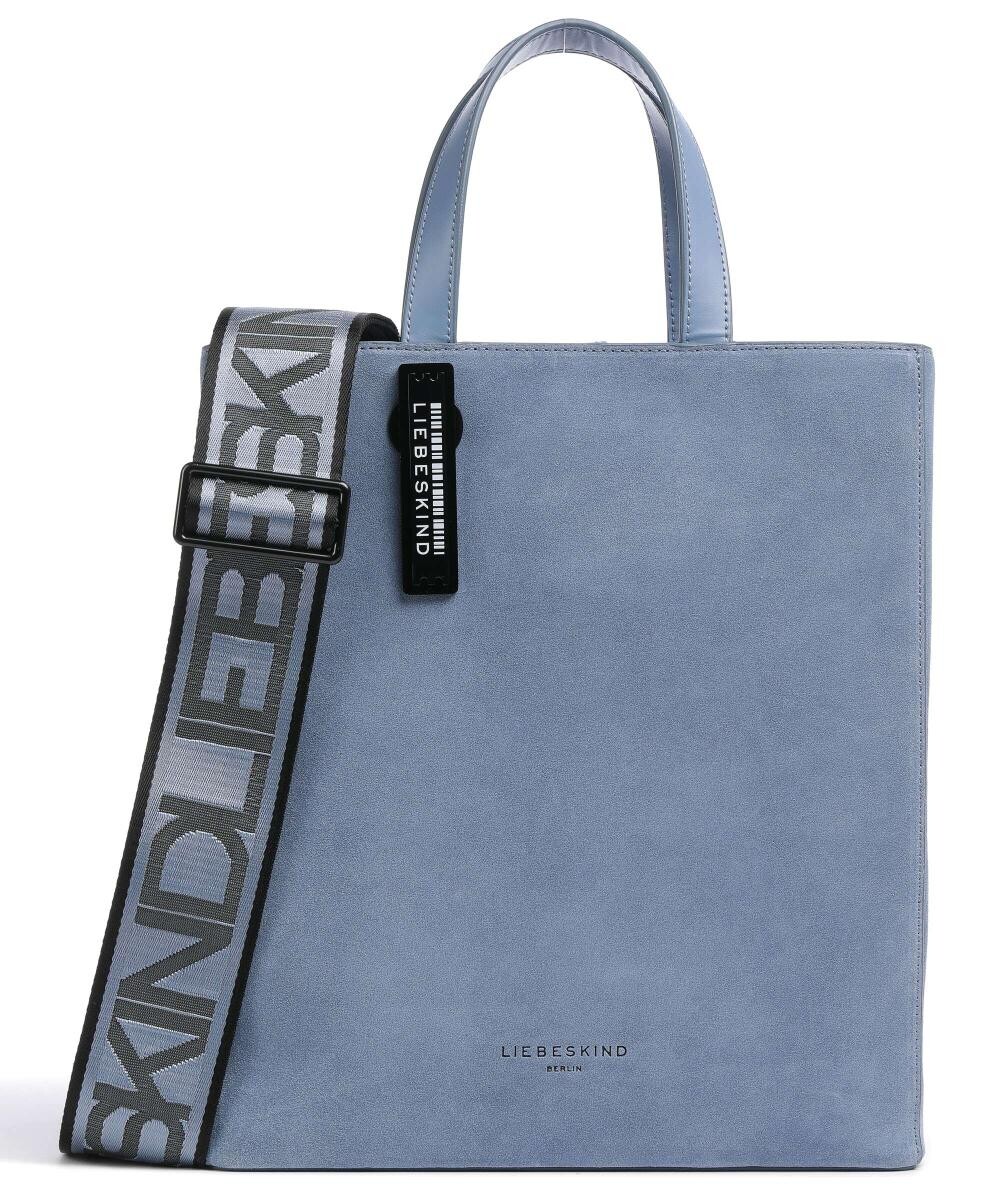 

Paper Bag Сумочка Hydro Suede M из матовой кожи Liebeskind, синий