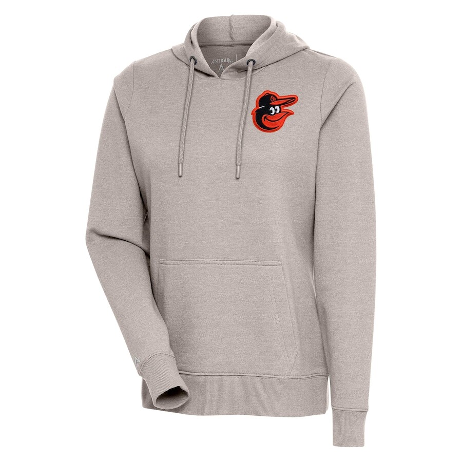 

Пуловер с капюшоном Antigua Baltimore Orioles, серый