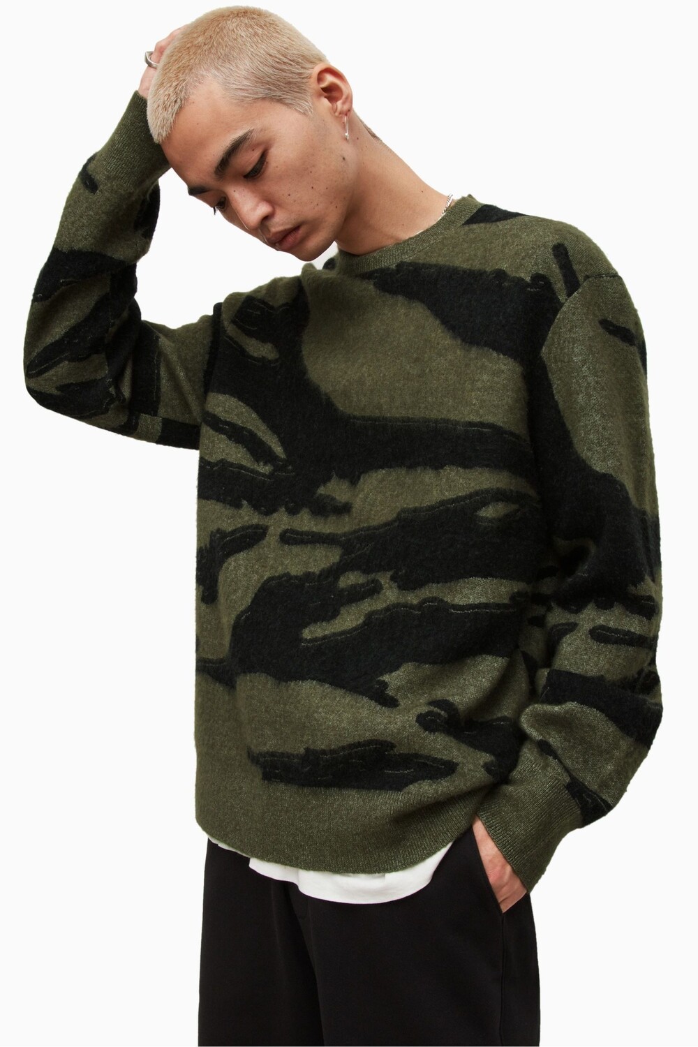 

Свитер AllSaints Minato с животными мотивами All Saints