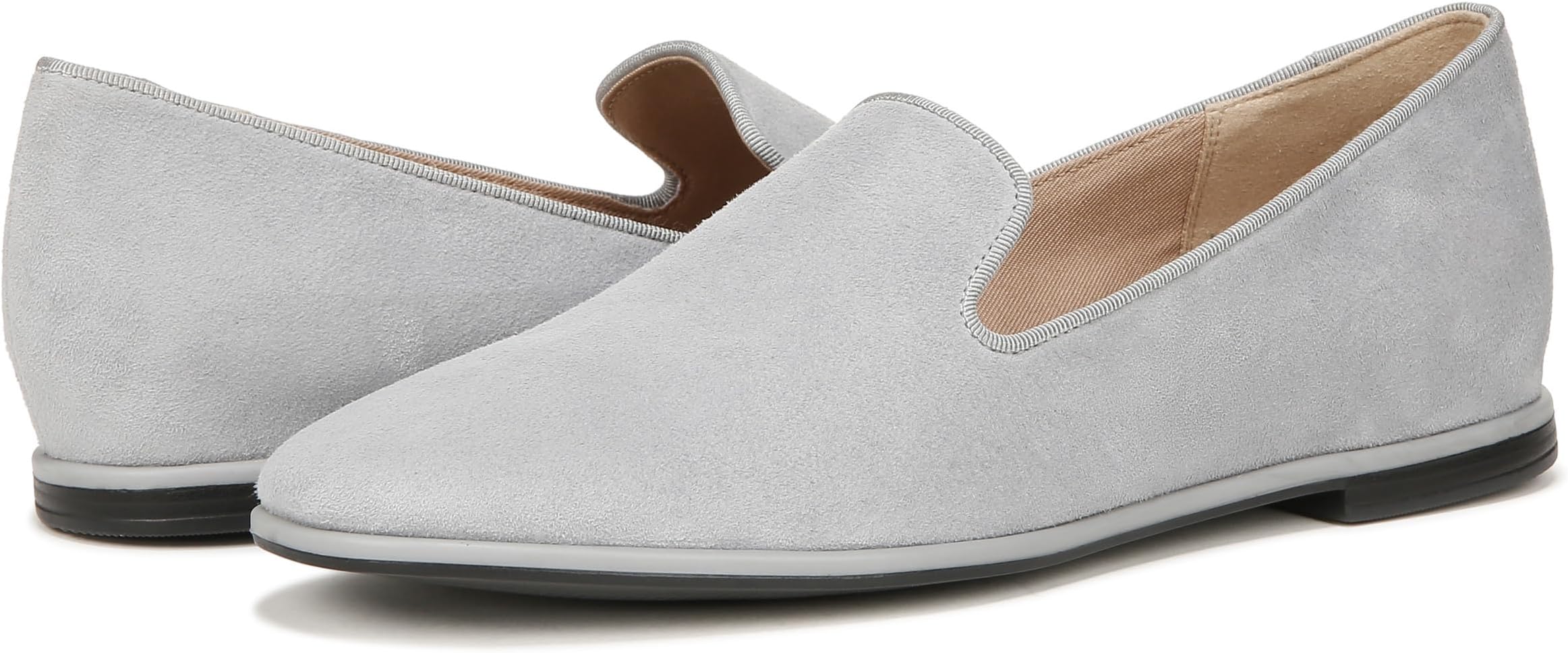 Лоферы Effortless Naturalizer, цвет Glacier Grey Suede