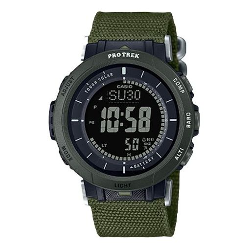 

Часы Casio Pro Trek Digital Watch 'Green Black', зеленый