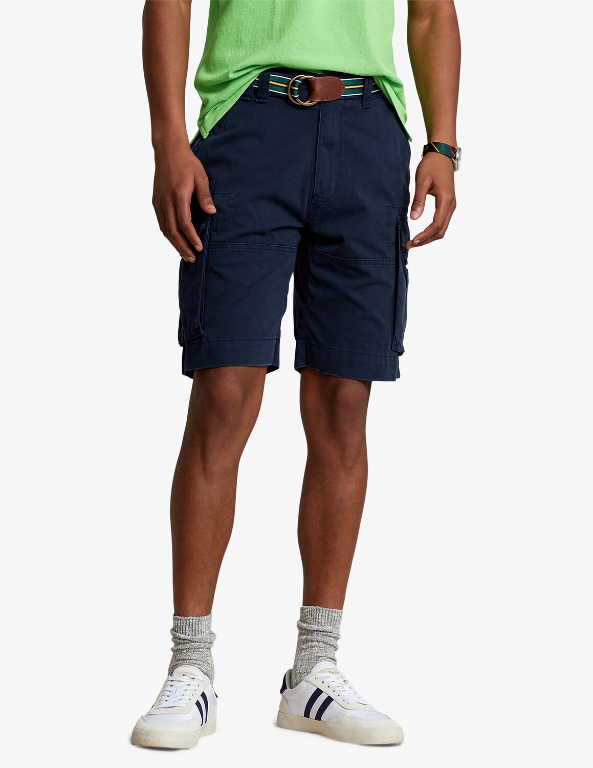 

Брюки-бермуды карго Ralph Lauren, синий