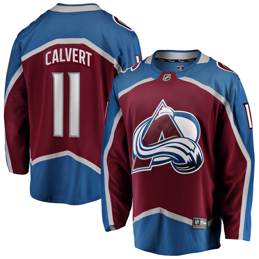 

Джерси Fanatics Branded Colorado Avalanche, бордовый