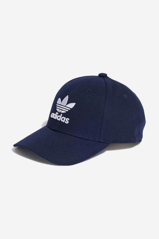 

Бейсболка из хлопка adidas Originals, темно-синий