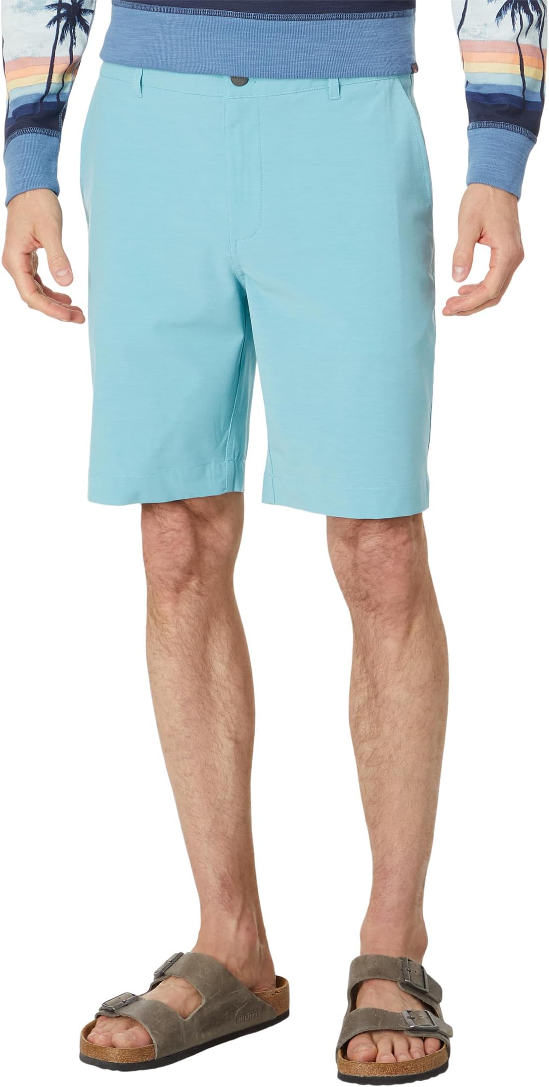 

Шорты Faherty Belt Loop All Day Shorts 9", цвет Turquoise Sky