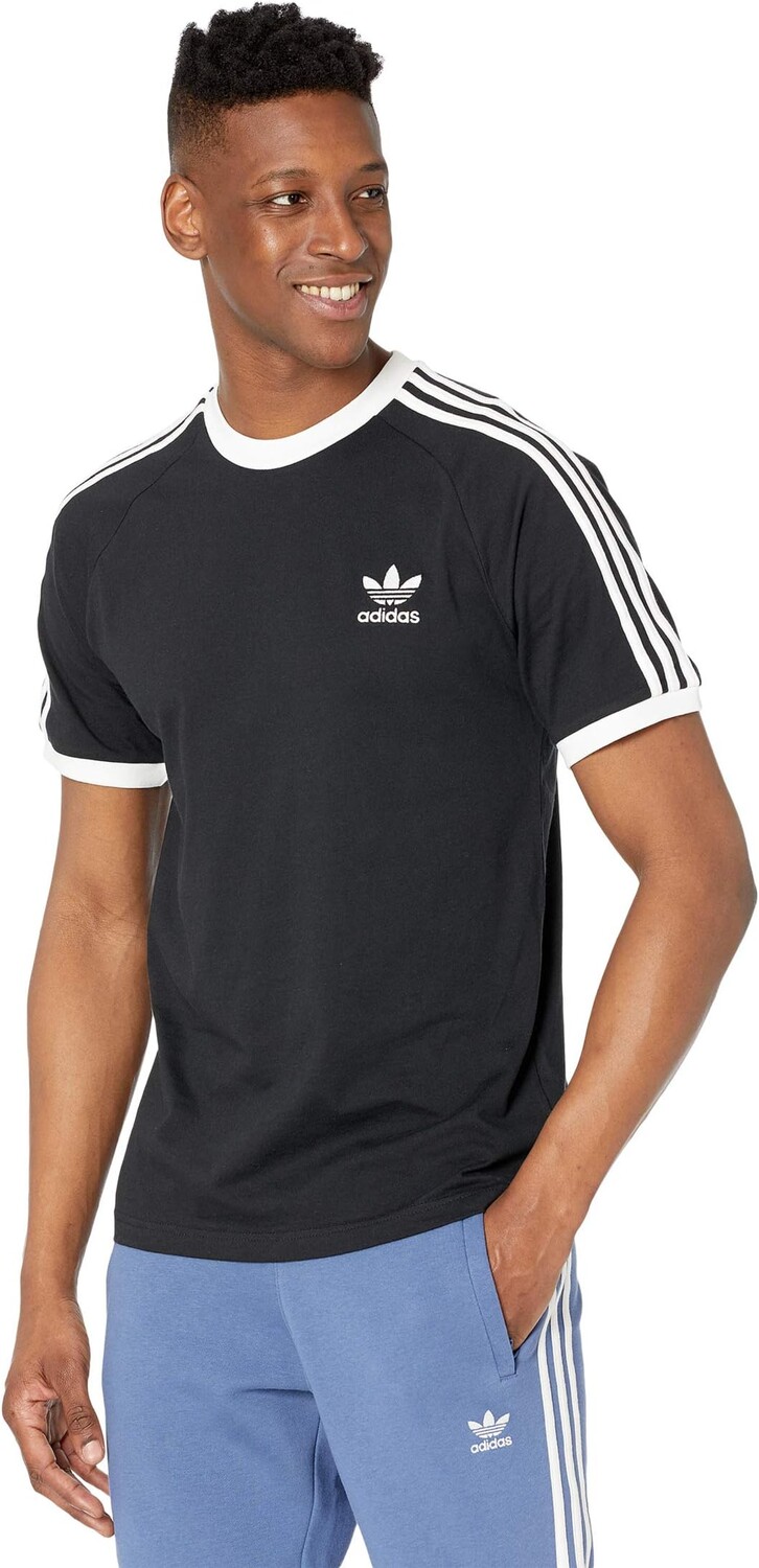 

Футболка с 3 полосками adidas, черный