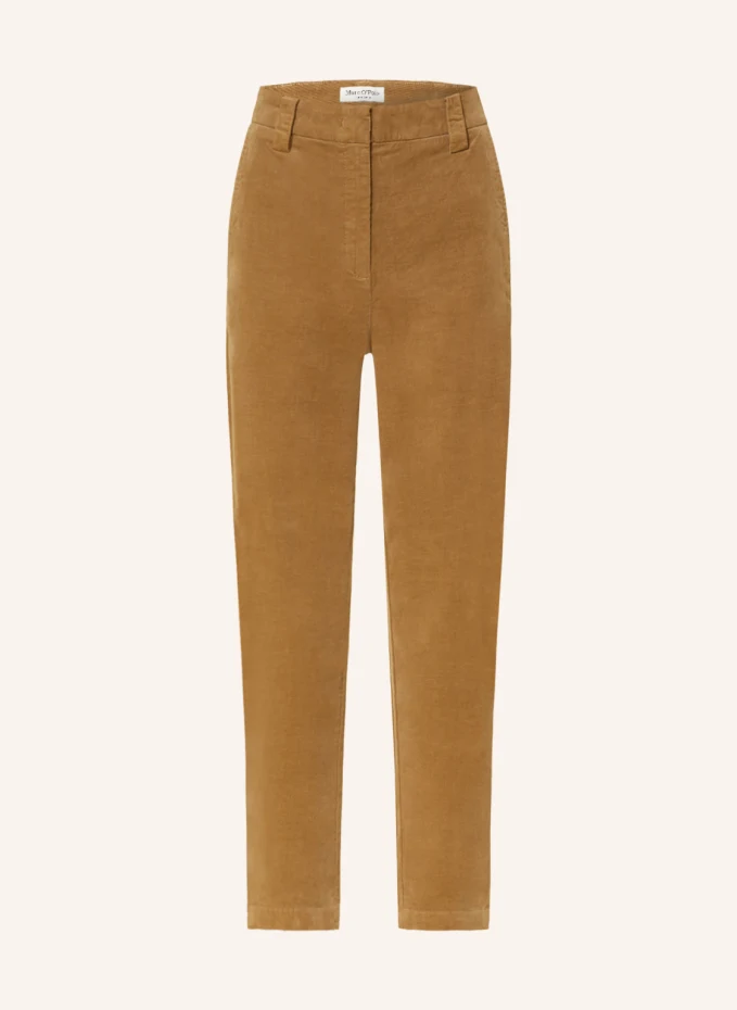 Бархатные брюки Marc O'Polo, коричневый
