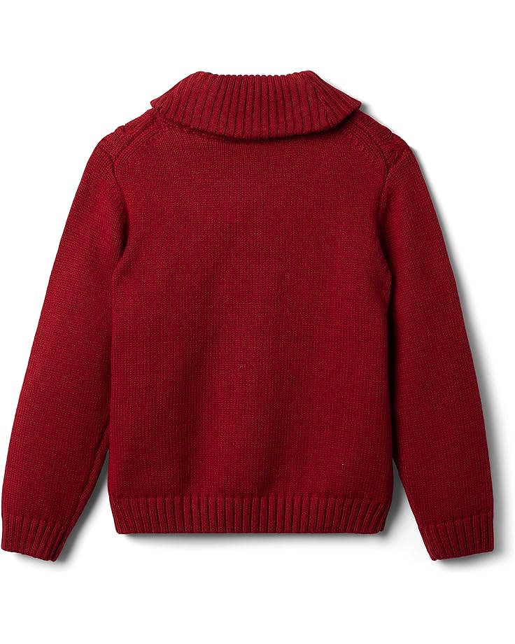 Свитер Janie and Jack Cable Pullover Sweater, красный свитер janie and jack puff sleeve sweater зеленый