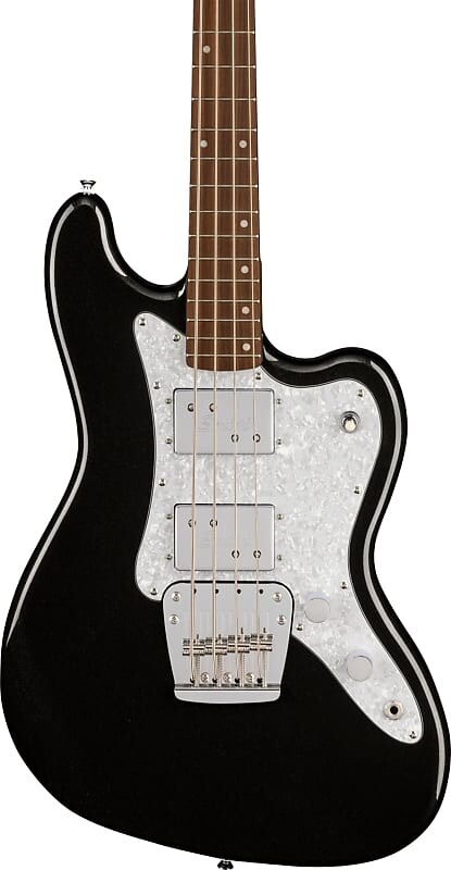 

Басс гитара Squier Paranormal Rascal Short-Scale Bass Guitar HH, Metallic Black