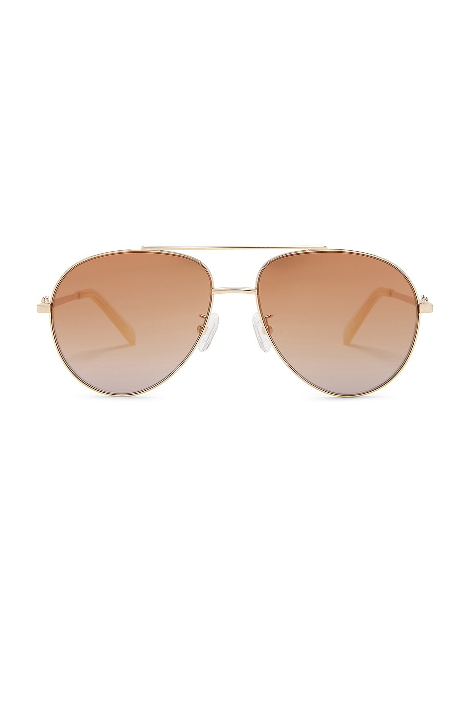 

Солнцезащитные очки LoveShackFancy Lalita, цвет Sunset Gold