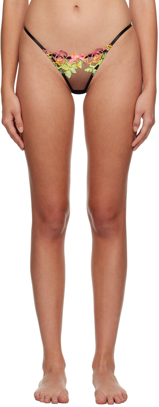 

Черные стринги Agent Provocateur Callypso