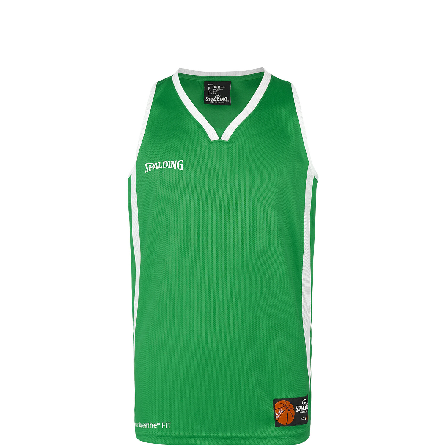 

Топ Spalding Tank Jam, цвет grün/weiß