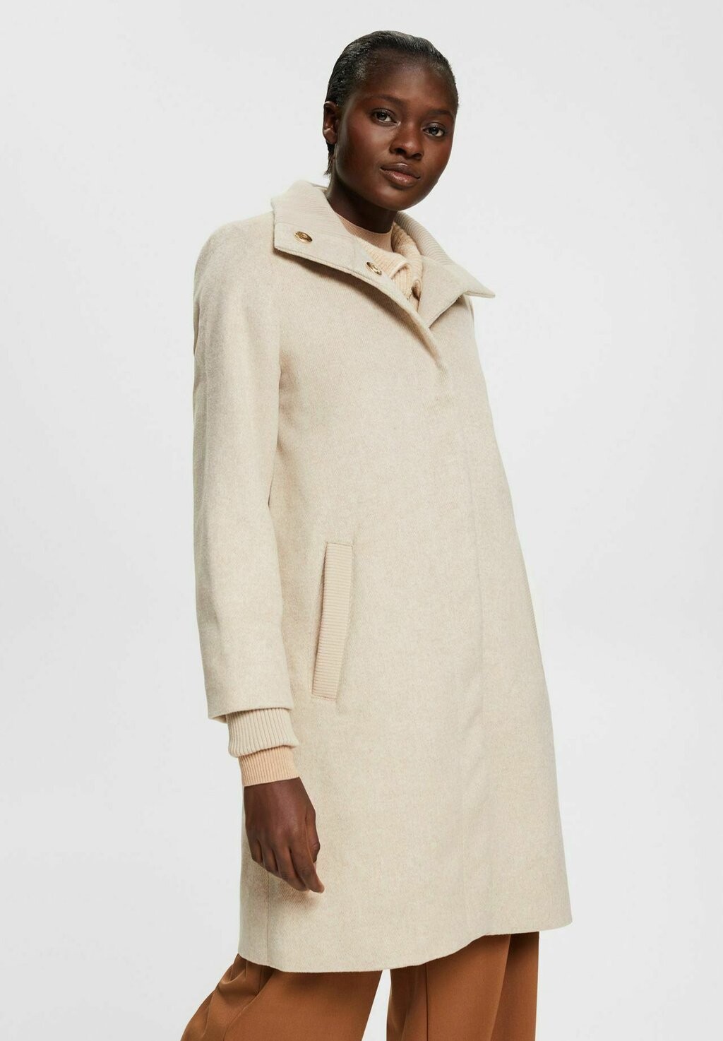 

Классическое пальто Esprit, Серый
