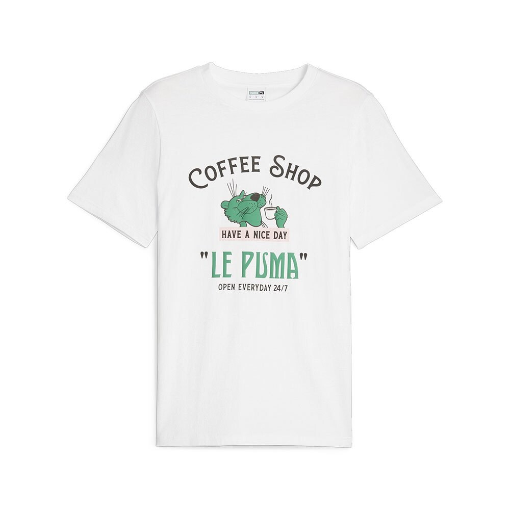 

Футболка Puma Graphics Le, зеленый