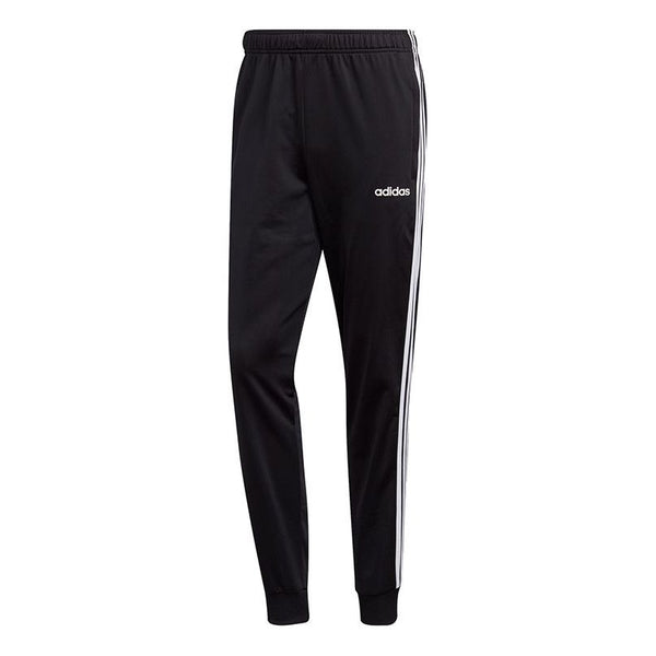 Спортивные штаны adidas Essentials 3-Stripes Tapered Tricot Pants, черный цена и фото