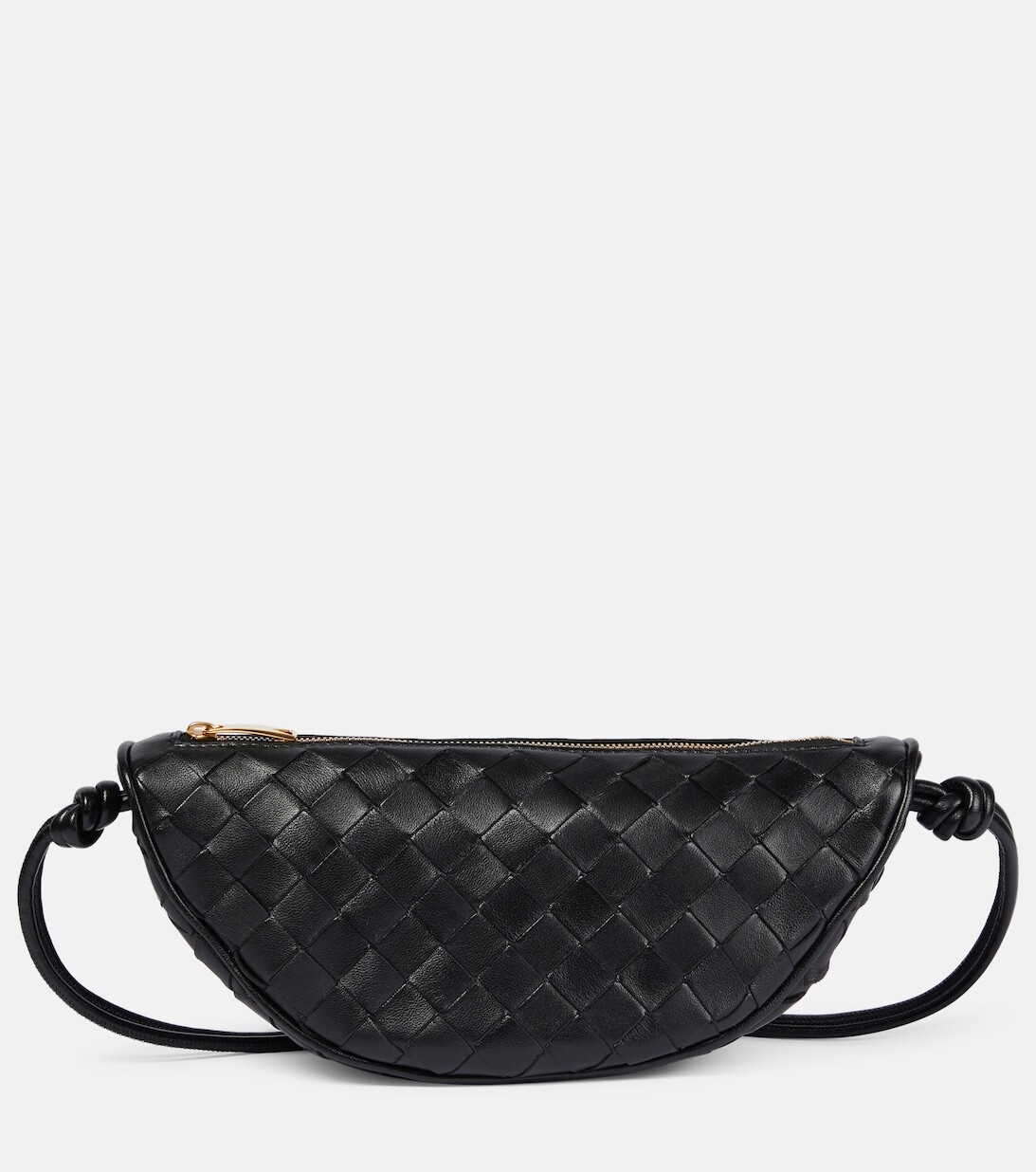 

Сумка на плечо Half Moon из кожи Bottega Veneta, черный