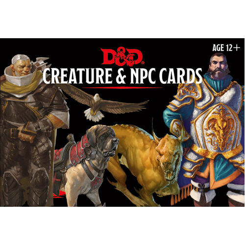 

Коллекционные карточки Dungeons And Dragons Rpg: Creature And Npc Cards