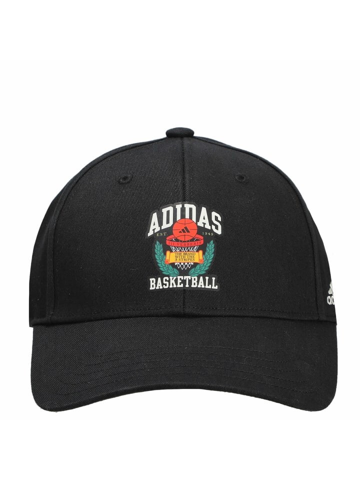 

Бейсболка adidas Hoops Basketball, цвет black/ivory