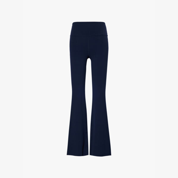 

Леггинсы Nulu с высокой посадкой, расклешенные, из эластичной ткани Lululemon, синий