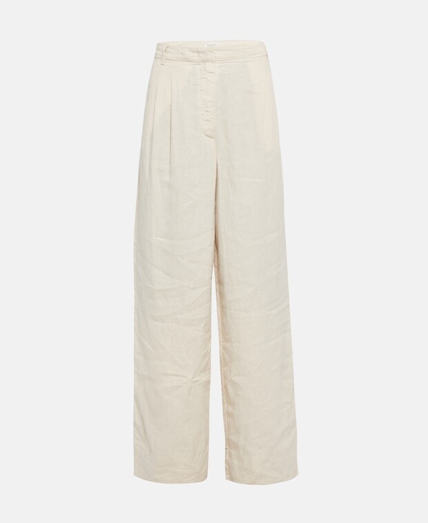 

Льняные брюки Marc O'Polo, естественный