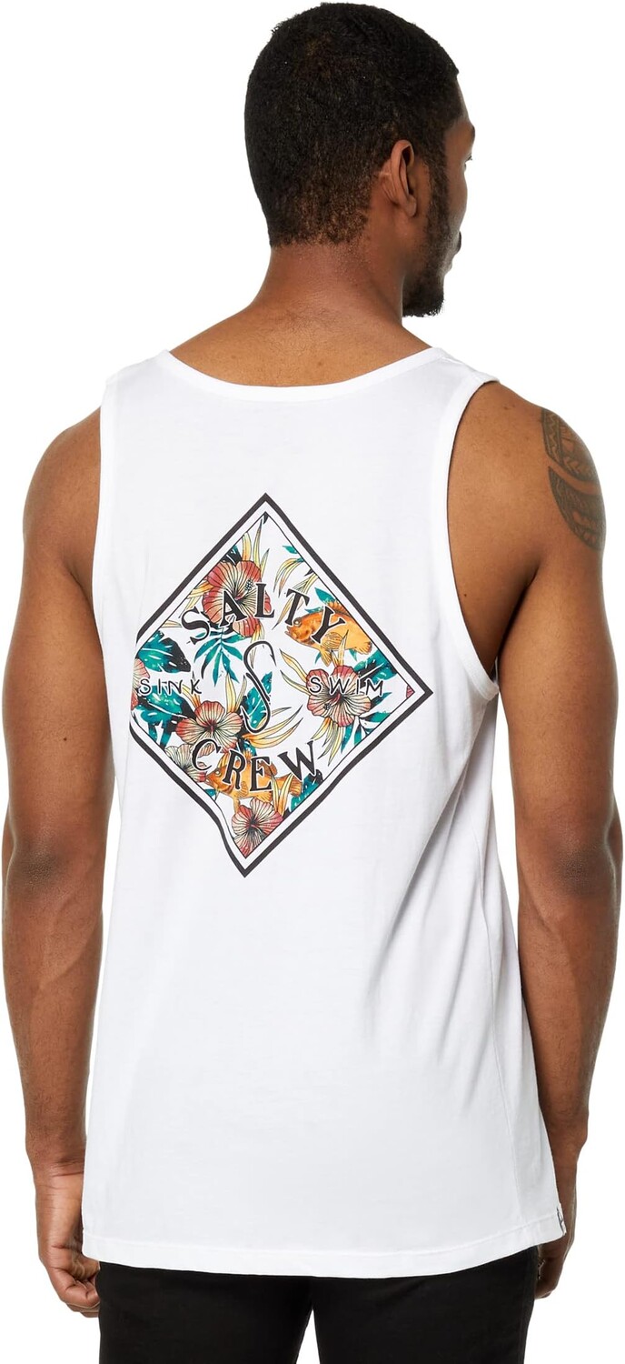 

Топ Tippet Lineup Tank Salty Crew, белый