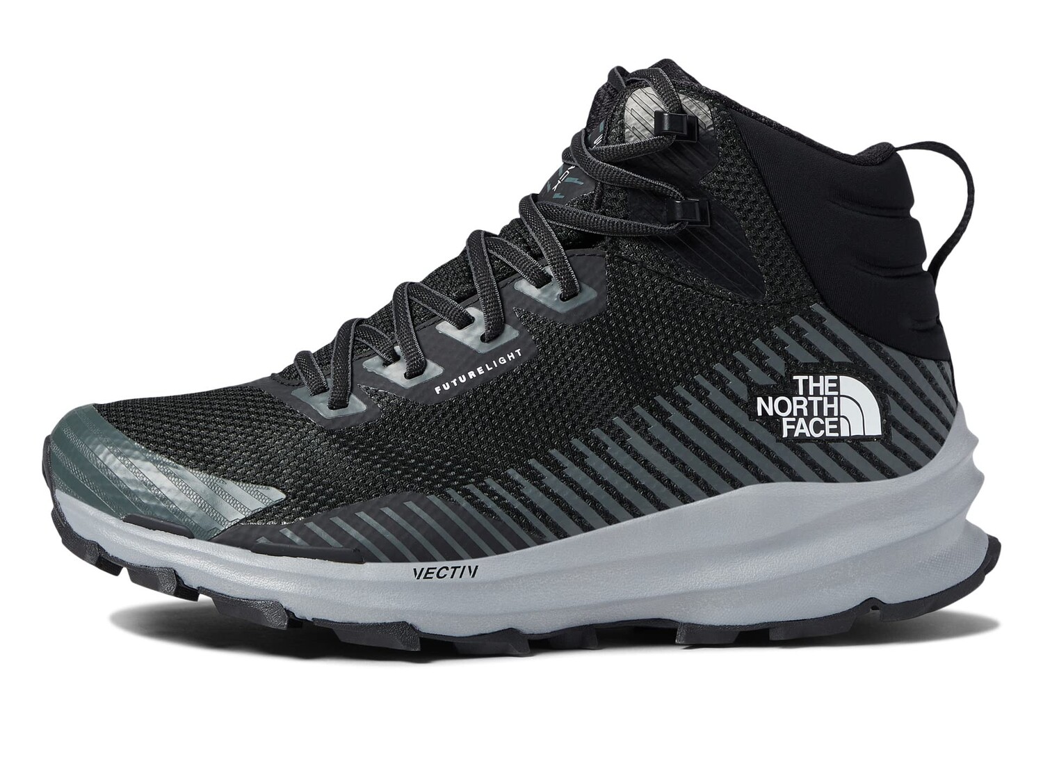 

Треккинговые ботинки The North Face Vectiv Fastpack Mid Futurelight, черный/серый