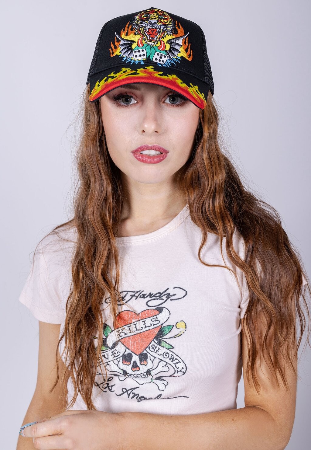 

Бейсболка Ed Hardy, черный