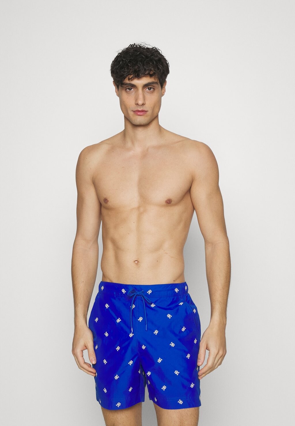 

Шорты для плавания Medium Drawstring Tommy Hilfiger, цвет small ultra blue/buttermilk