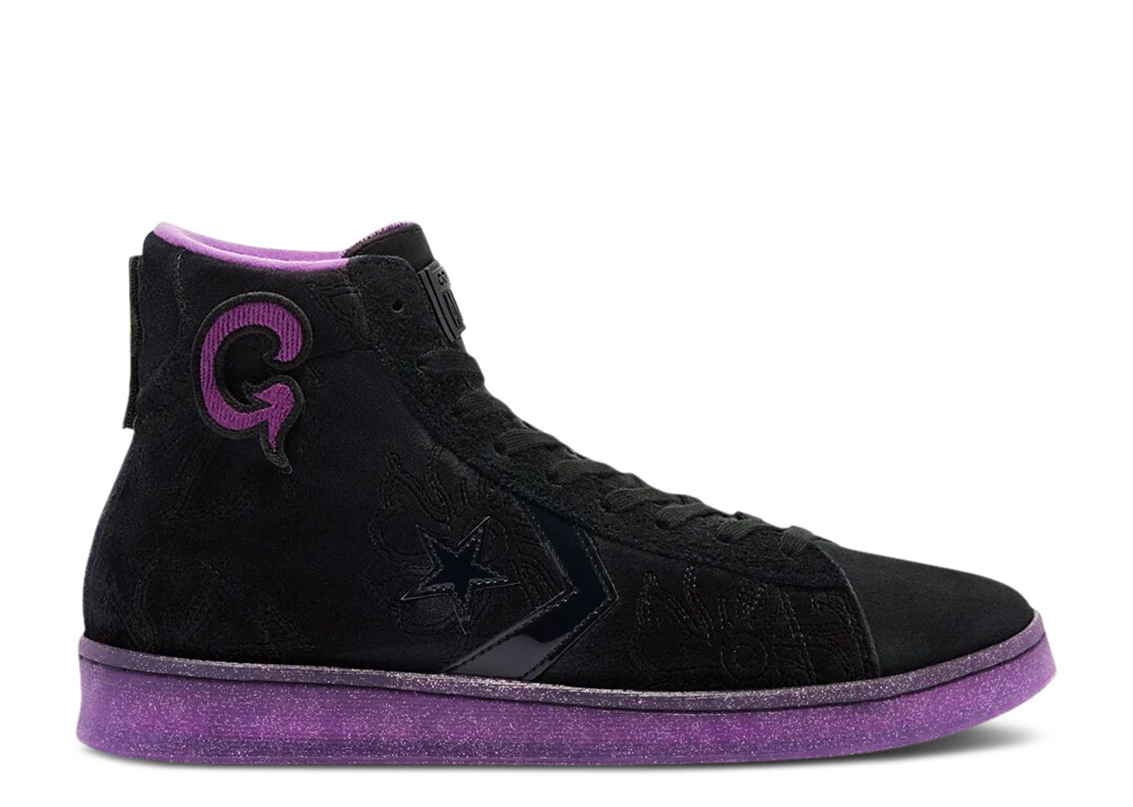 Кроссовки Converse Joe Freshgoods X Pro Leather High 'Black Purple', черный high on fire blessed black wings 2lp gatefold purple lp