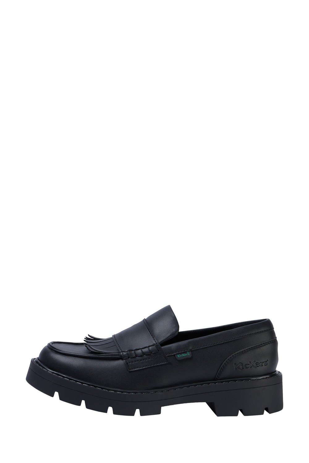 

Черные лоферы Kori Kilty Kickers, черный