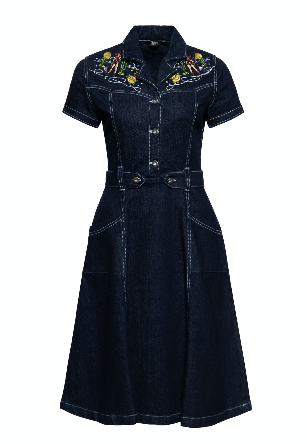 

Платье Queen Queen Swing Jeans, цвет Denim