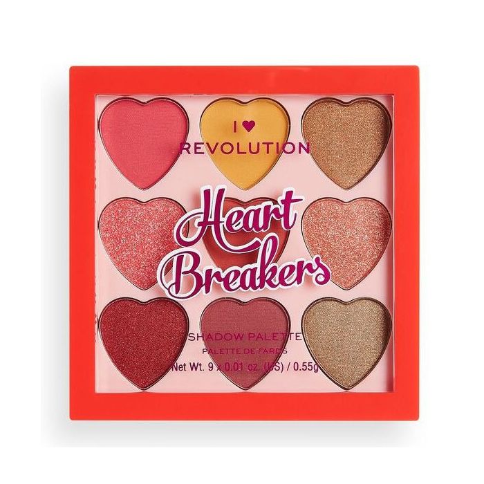 

Тени для век Paletas de sombras Heartbreakers I Heart Revolution, Courage