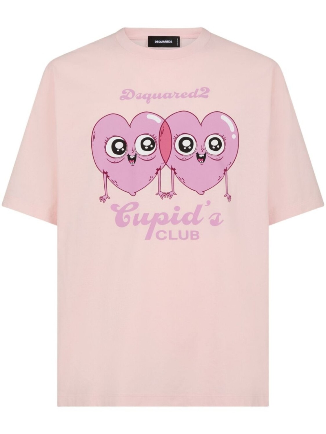 

Dsquared2 футболка Cupid's Club, розовый