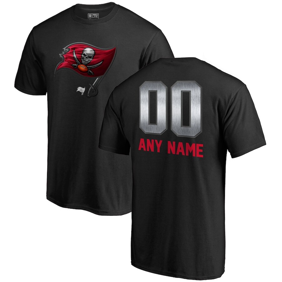 

Футболка с коротким рукавом Fanatics Branded Tampa Bay Buccaneers, черный