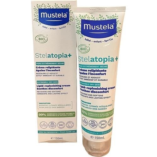 Mustela Stelatopia Skin Barrier Renewal- Расслабляющий крем 150 мл липидовосстанавливающий крем 150 мл mustela stelatopia mustela stelatopia
