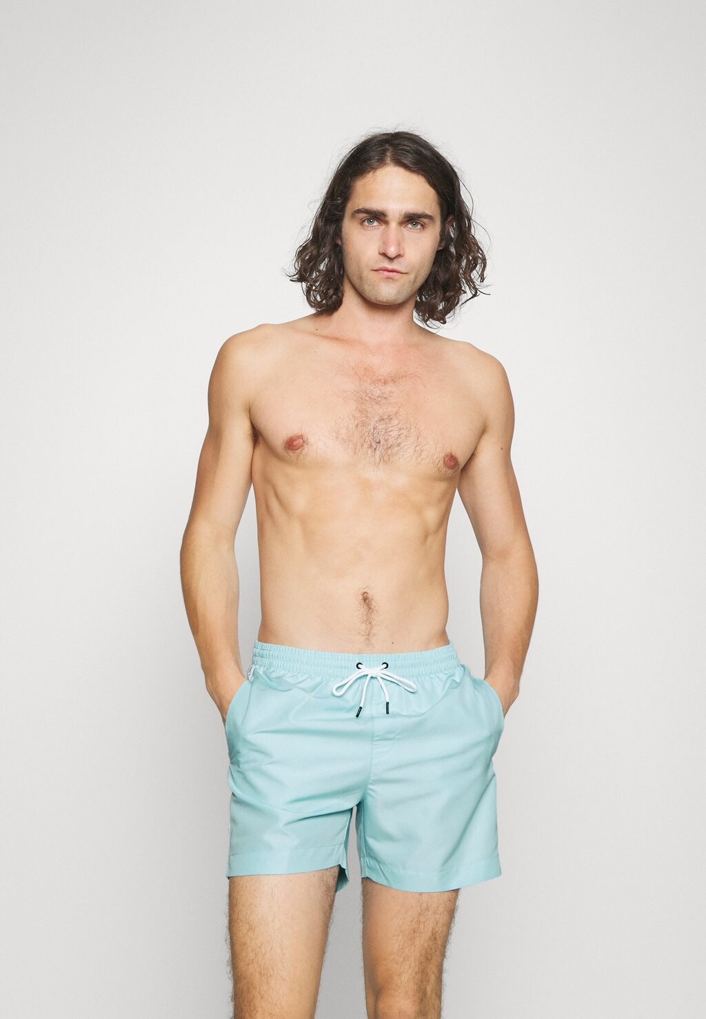 

Шорты для плавания Medium Drawstring Calvin Klein Swimwear, цвет blue splendor