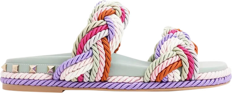 

Кроссовки Valentino Wmns Sandal 'Morning Dew Braided Cords', разноцветный