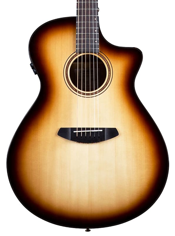 Акустическая гитара Breedlove Artista Pro Concerto CE Acoustic Electric Guitar Burnt Amber European-Myrtlewood