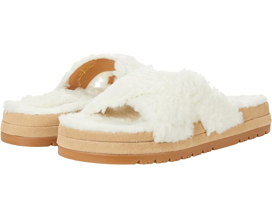 цена Домашняя обувь Jack Rogers Lexi Crisscross Comfort Cozy Sandal, естественный