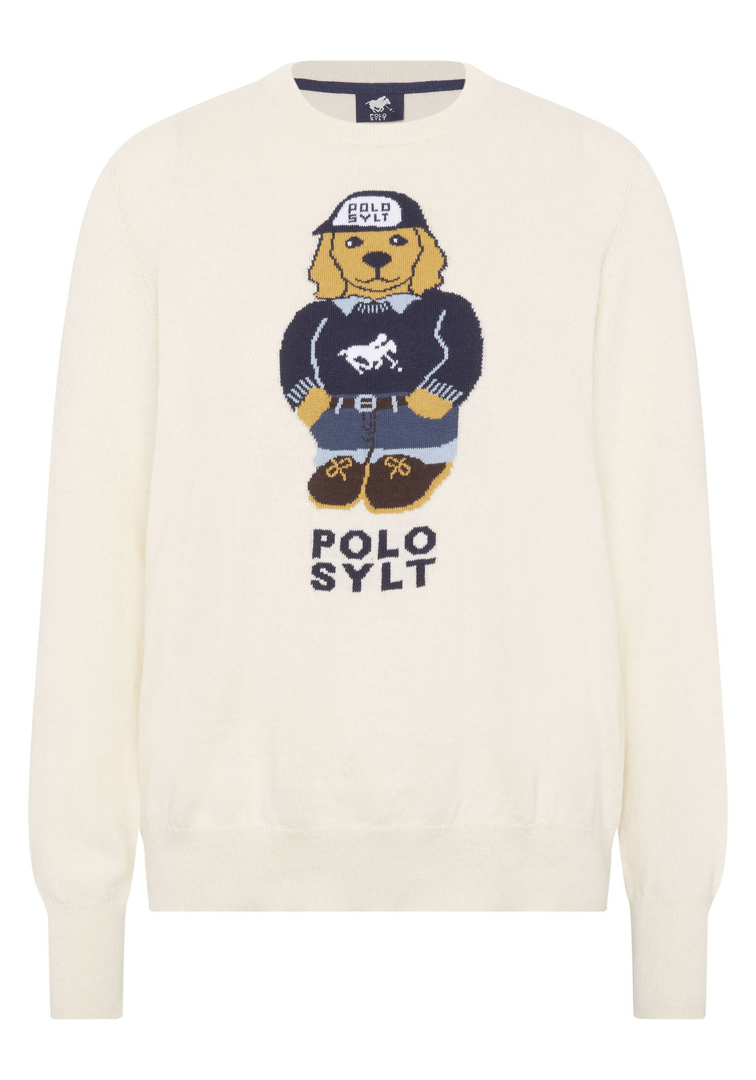 

Вязаный свитер Polo Sylt, белый