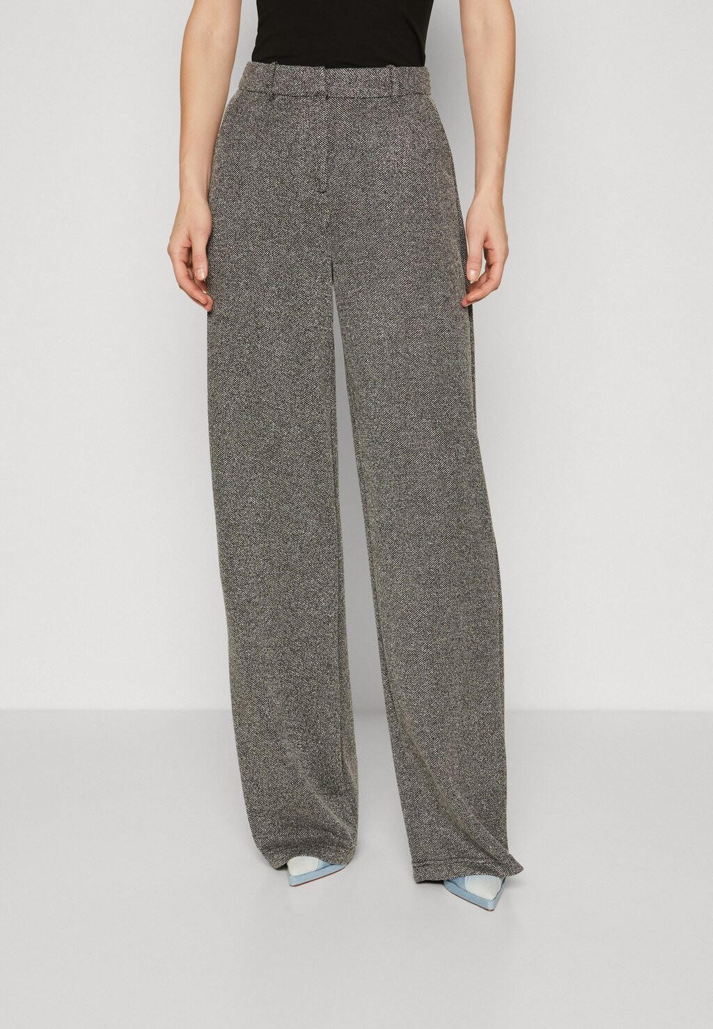 

Брюки Vero Moda VMALISA LOOSE WIDE, цвет medium grey melange